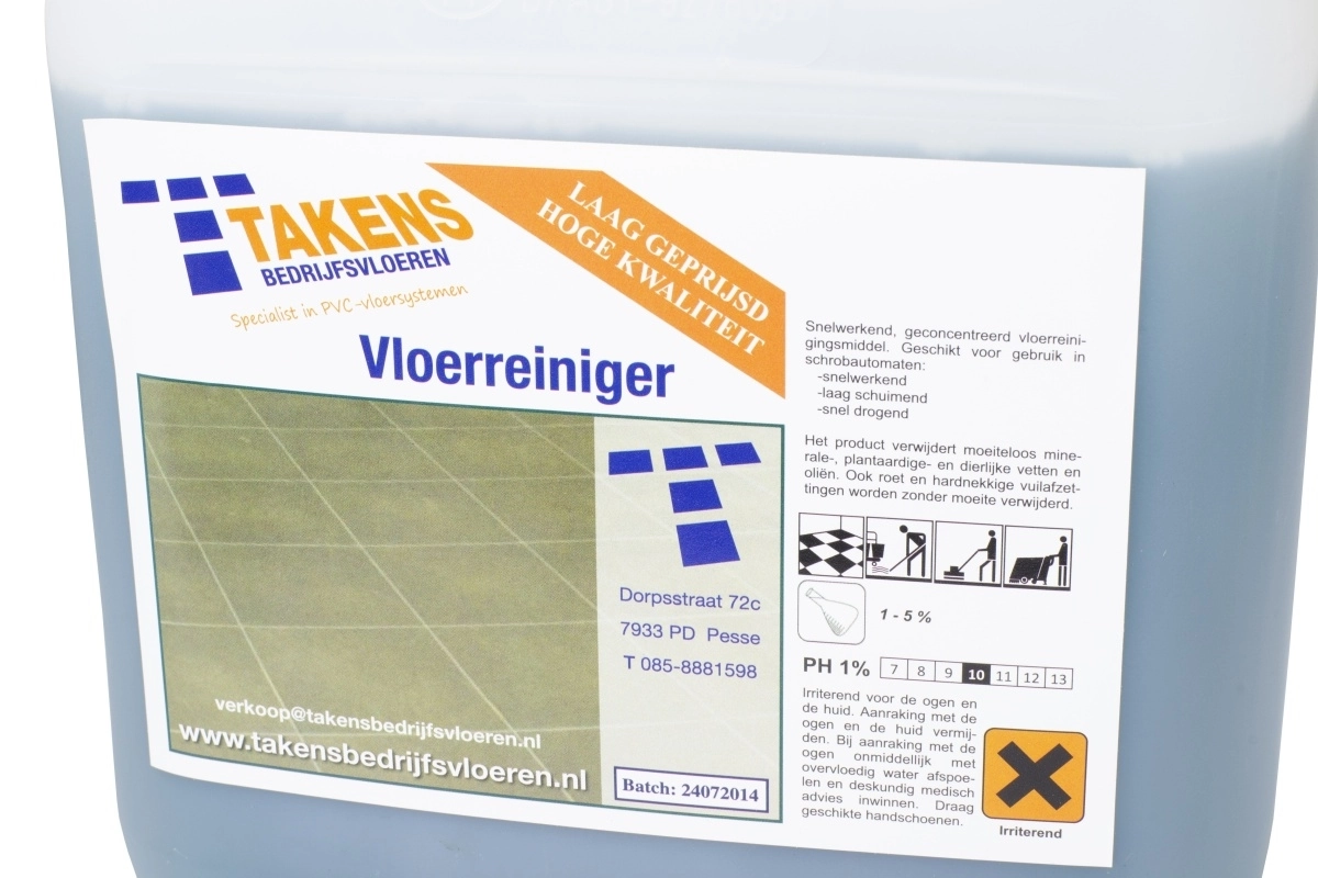 Takens Bodenreiniger 9,5 Liter